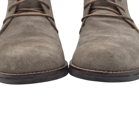 Cole Haan Ogden Stitch Suede Chukka Boots Taupe Tan Dress Casual Shoes Mens 9M
